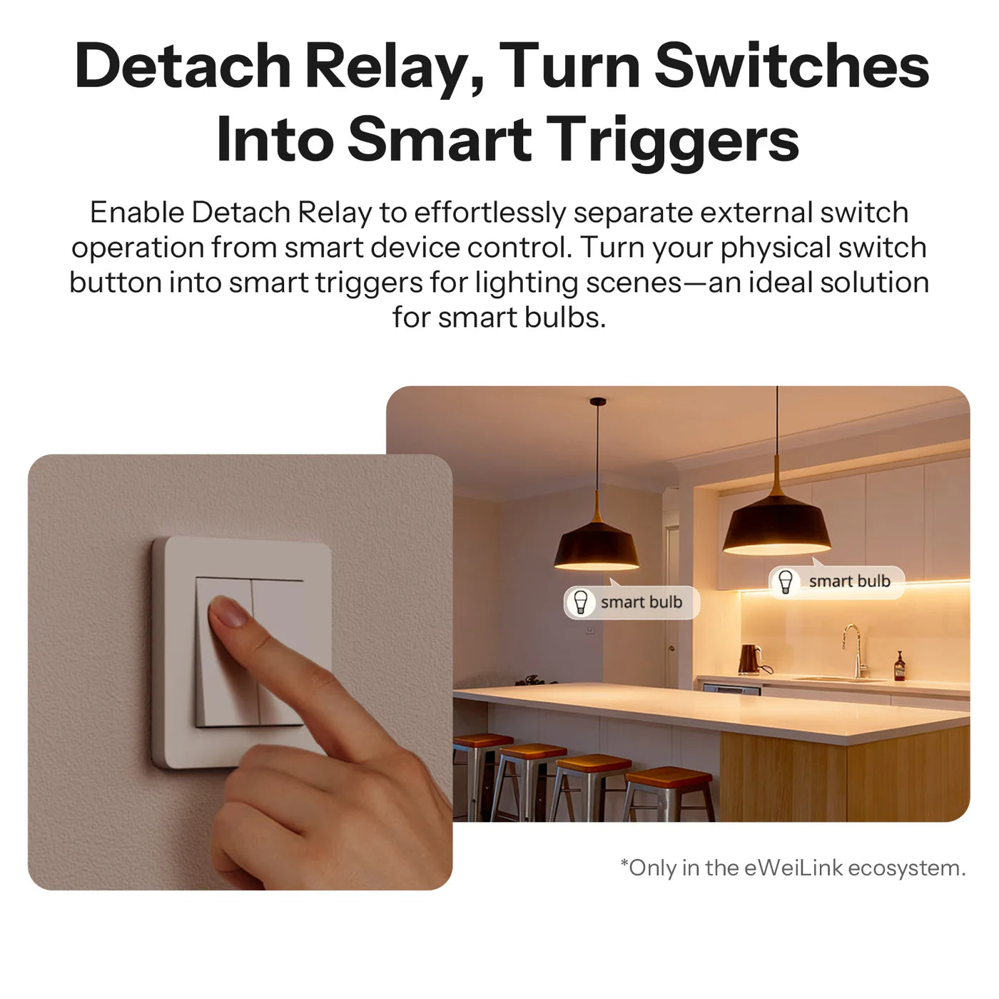SONOFF MINI DUO 2-Gang Matter Over WiFi Smart Switch