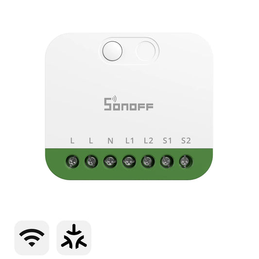 SONOFF MINI DUO 2-Gang Matter Over WiFi Smart Switch