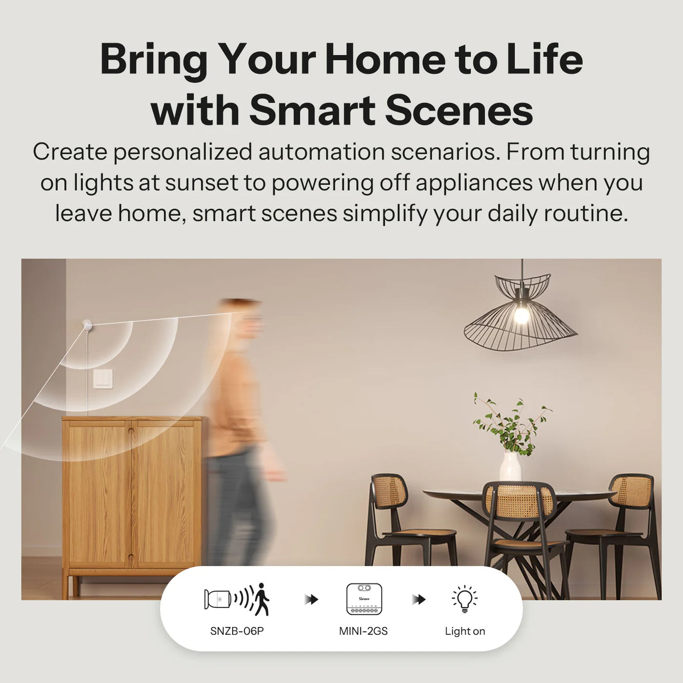 SONOFF MINI DUO 2-Gang Matter Over WiFi Smart Switch