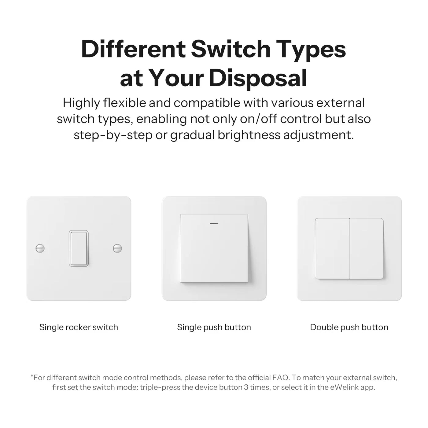 SONOFF MINI Extreme Matter Over WiFi Dimmer Switch