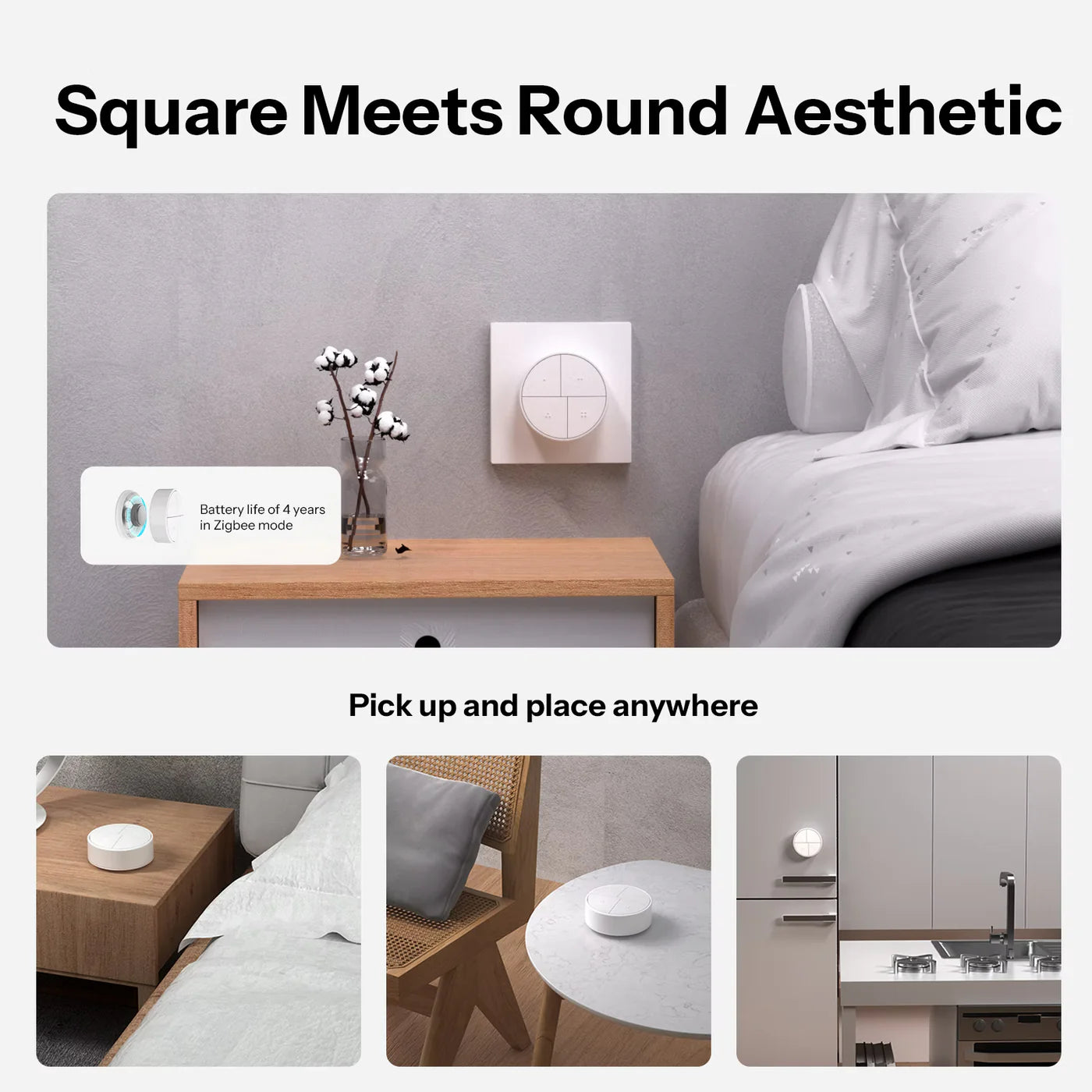 SONOFF Orb 4-In-1 Zigbee Smart Scene Button