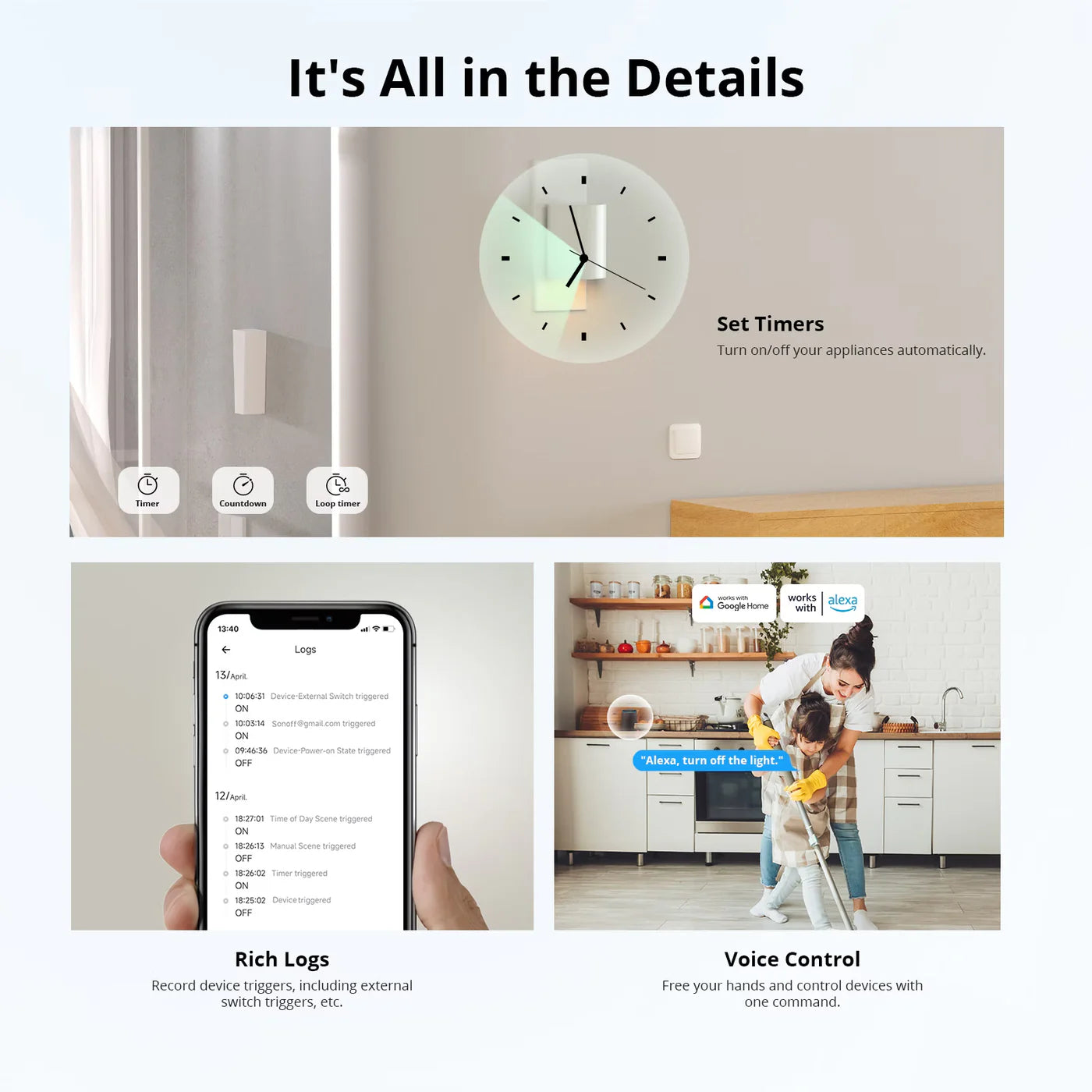 SONOFF MINI Extreme Wi-Fi Smart Switch (Matter-enabled)