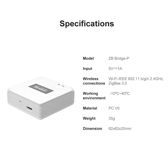 SONOFF Zigbee Bridge Pro | ZBBridge-P