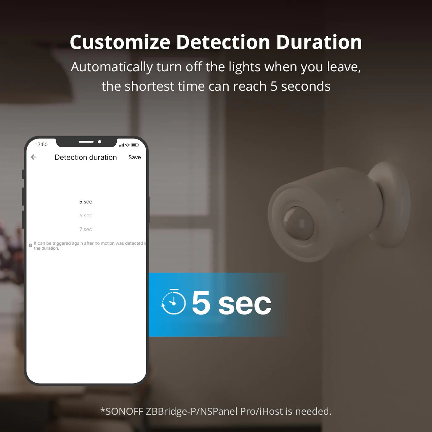 SONOFF Zigbee Motion Sensor | SNZB-03P