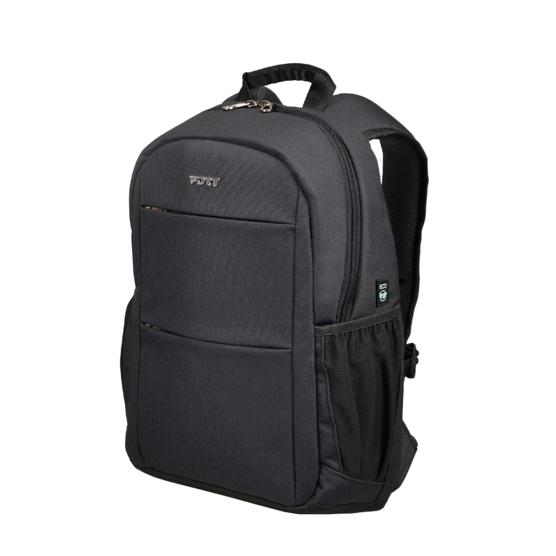 135073_wr_01 Port Designs ECO Sydney 15.6" Backpack - Black - Image 1