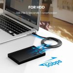 UGREEN Type-C to USB-A 3.0 Cable 1.5m – Fast Charging 3A, 5Gbps Sync – Black - Image 4