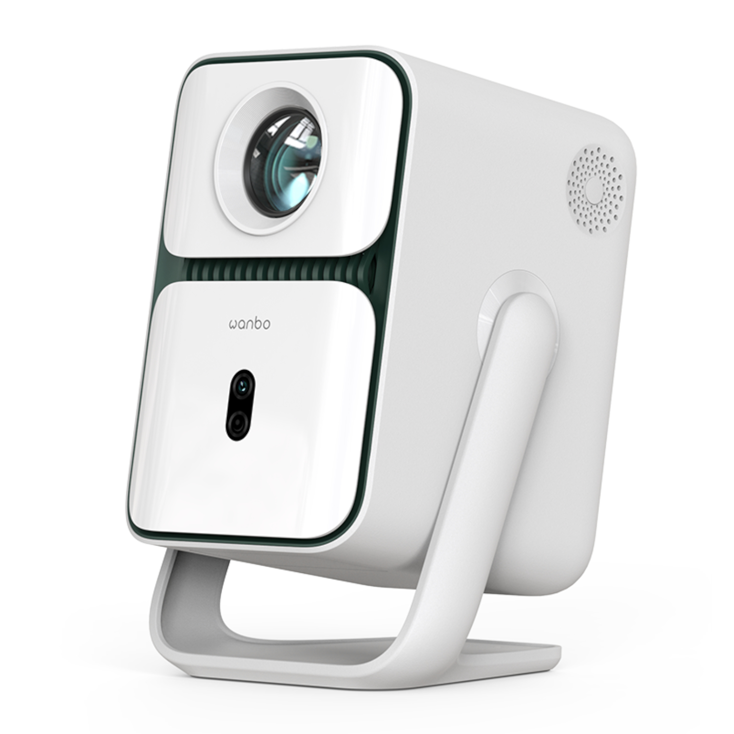 6970885350733_T2-ULTRA_04 Wanbo T2 Ultra – 1080P 500ANSI Android 11 Smart Home Theatre Projector – White - Image 1