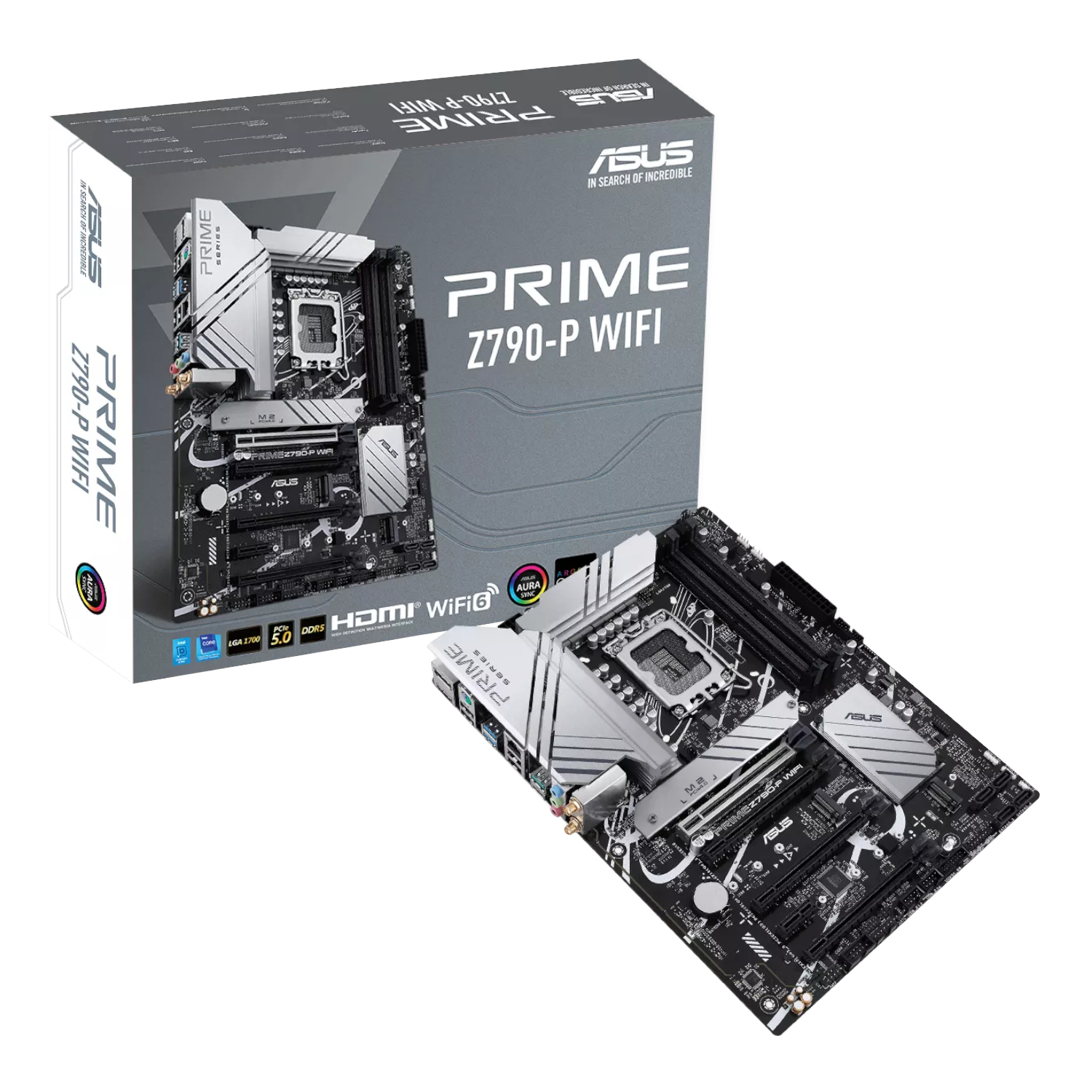 ASUS_PRIMEZ790-PWIFI_wr_01a Asus PRIME Z790-P WIFI ATX Gaming Motherboard - Image 1