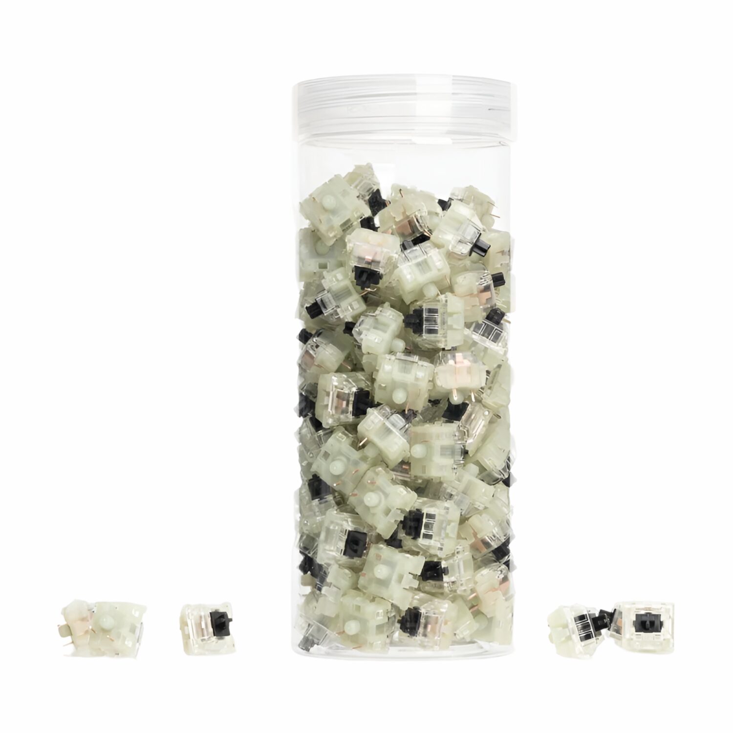 BLACK-3 Keychron CHERRY MX2A Black RGB Switch Set - Image 1