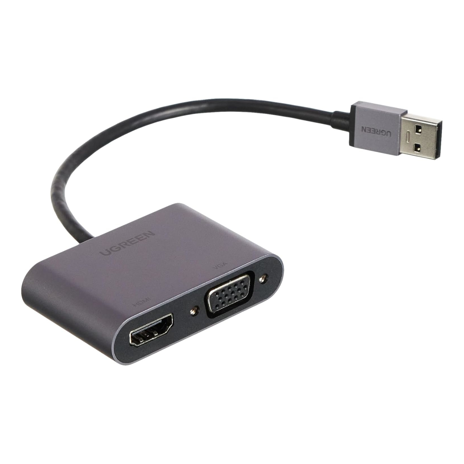 CM449-20518_UGreen-CM449-USB-A-to-HDMI-VGA-1080P-Display-Adapter_wr_01 UGREEN CM449 USB-A to HDMI + VGA 1080P Display Adapter - Image 1