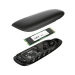 Asus Cobble M.2 SSD Type-C Enclosure and Crucial E100 2TB NVMe Bundle - Black - Image 5