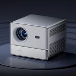 WANBO DAVINCI 1 PRO 1080P 650ANSI Android 11 Smart Home Theatre Projector - Silver - Image 5