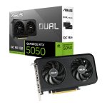 Asus Nvidia GeForce RTX 5050 Dual OC 8GB GDDR6 Graphics Card