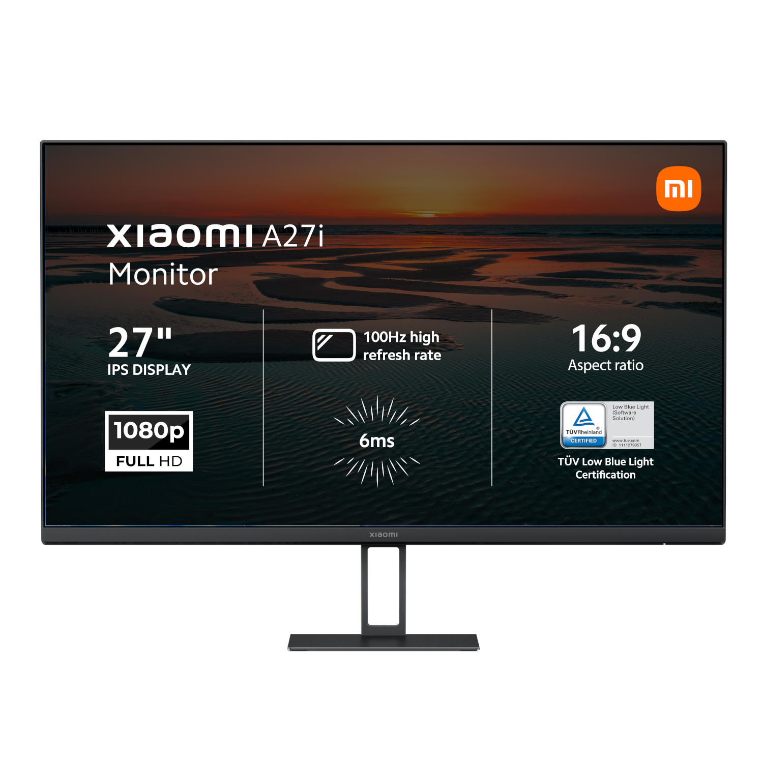 ELA5345EU_Xiaomi-A27i_27-inch_full_hd_office_monitor_wr_01b Xiaomi A27i 27" Full HD 1080p IPS Monitor (100Hz, 6ms, and VESA Mount) - Image 1