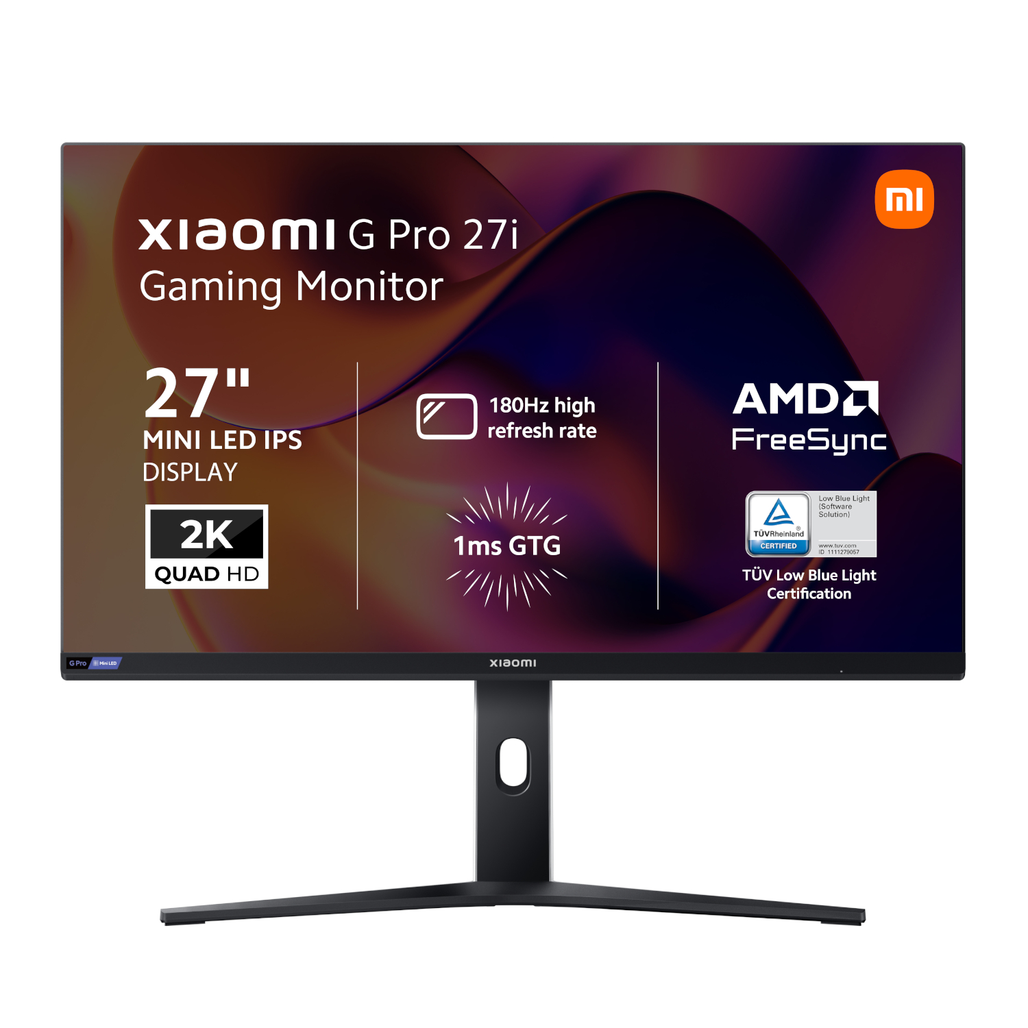 ELA5585EU_Xiaomi-G-Pro-27i_27-inch_2k_qhd_gaming_monitor_wr_01b Xiaomi G Pro 27i 27" 2K 1440p Mini LED IPS Gaming Monitor (180Hz, 1ms) - Image 1