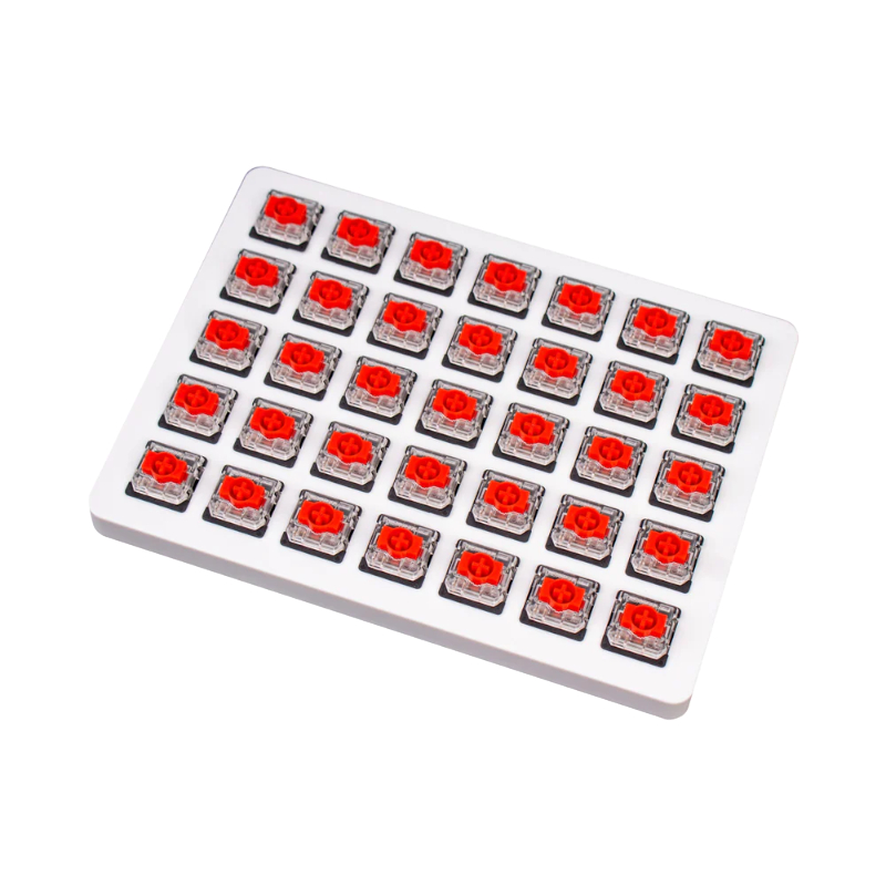 G50_wr_01 Keychron Red Gateron Low Profile Switches 110 pcs - Image 1
