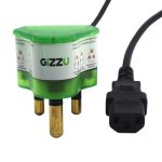 Gizzu Surge Protector 16A Kettle Plug Cable 1.5M - Image 3