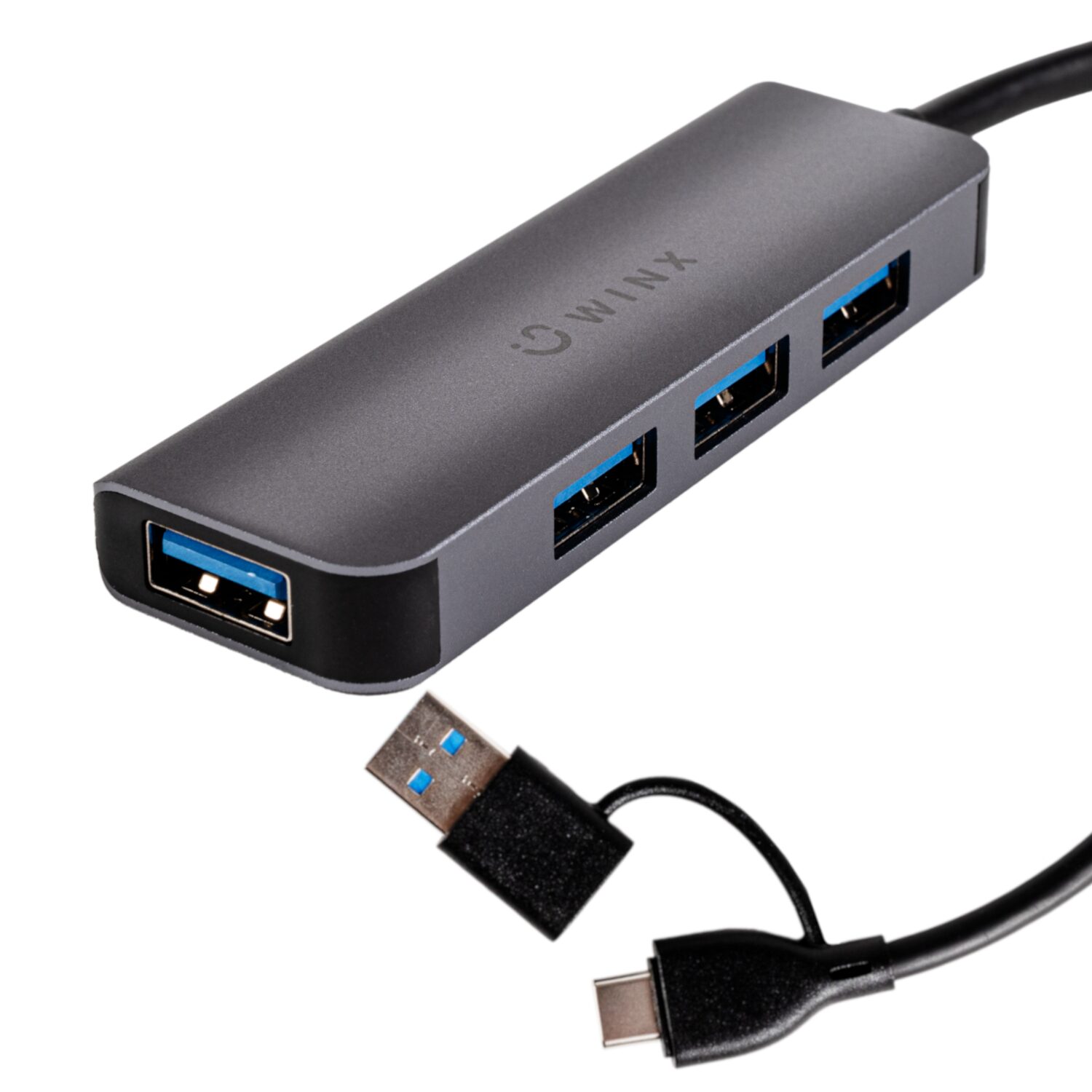 HB109-wr-04a WINX CONNECT Simple USB/Type-C Hub - Image 1