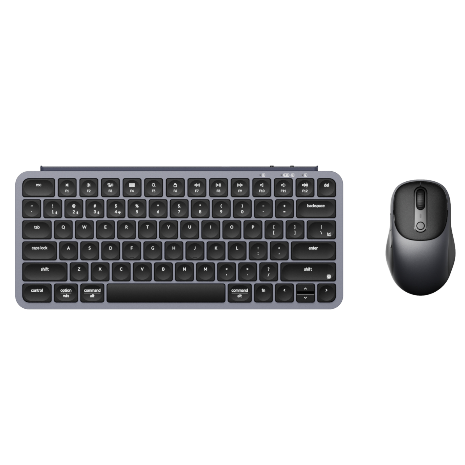 KCBD3_Keychron-B1-Pro-Wrless-KBoard-Mouse-Combo_Space-Grey- Keychron B1 Pro 75% Layout Wireless Keyboard and Mouse Combo - Space Grey - Image 1