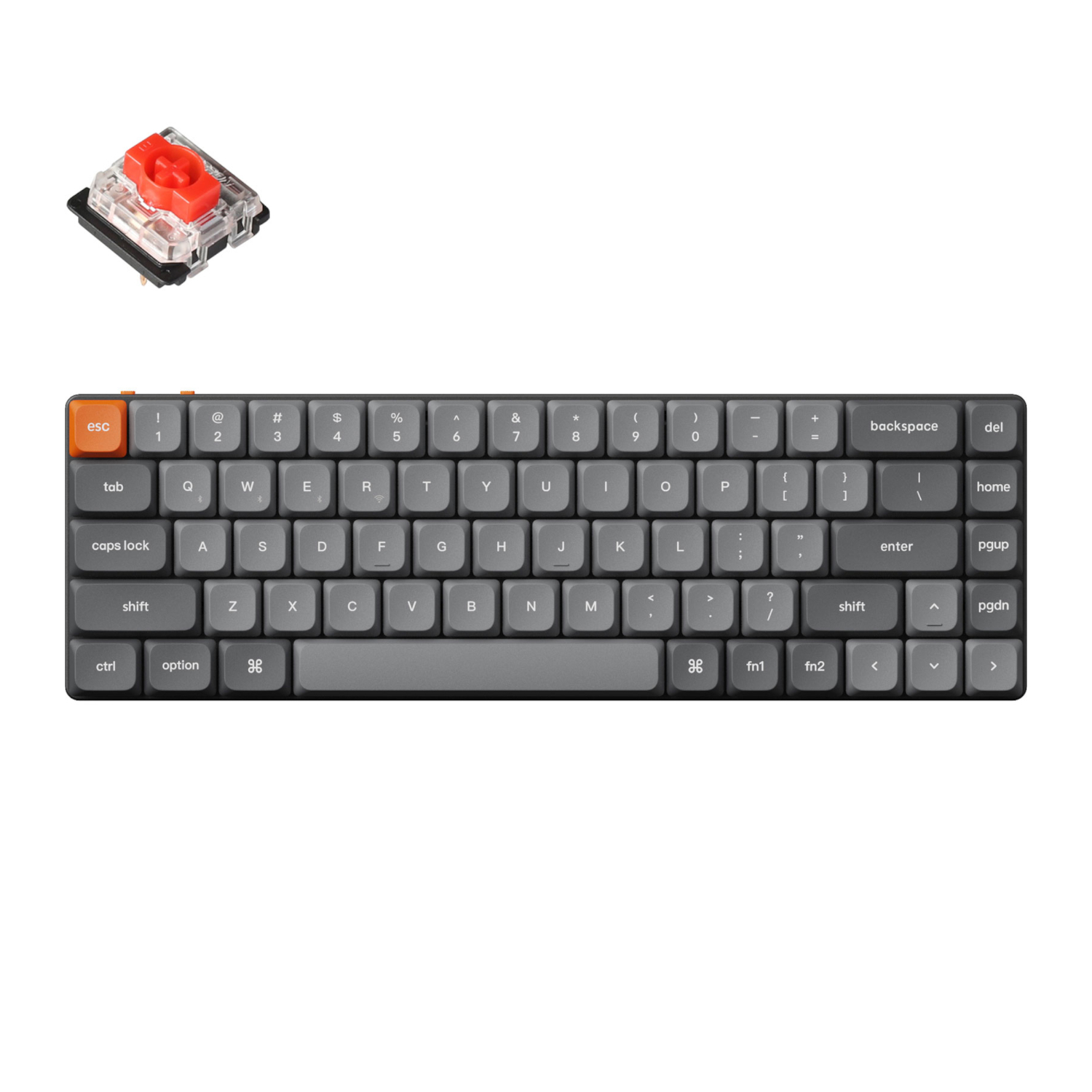 Keychron_K7M-H1_wr_01a Keychron K7 Max QMK/VIA 65% Wireless Custom Mechanical Keyboard | RED Switches - Image 1