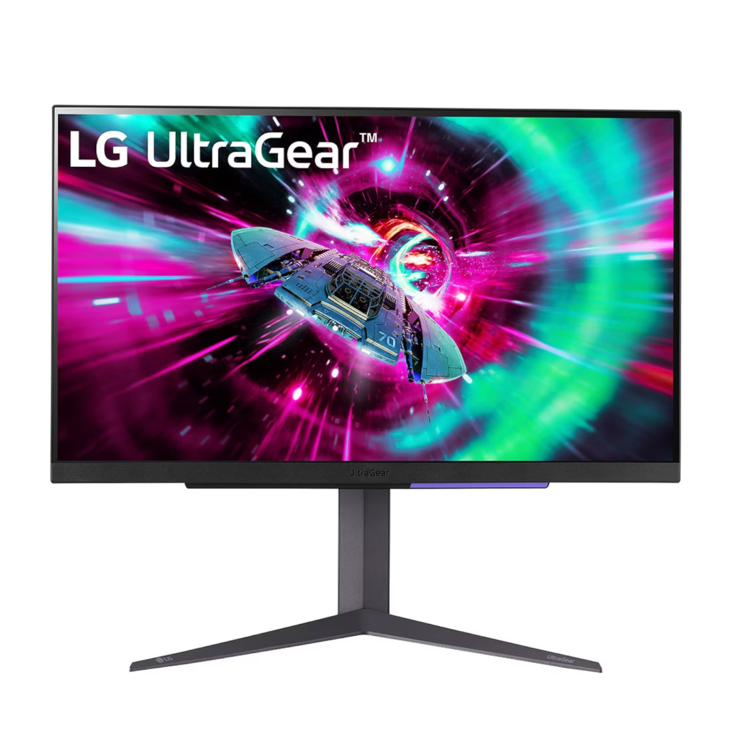 LG_27GR93U-B_wr_01a LG UltraGear 27" UHD 2160p 144Hz Gaming Monitor - Image 1