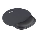 UGREEN LP668 Ergonomic Mousepad with Wrist Rest (220 x 245 mm) - Black - Image 2