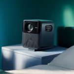 WANBO MOZART 1 PRO 1080P 900ANSI Android 11 Smart Home Theatre Projector - Dark Blue - Image 5