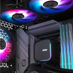 MSI MAG Coreliquid A13 240 AIO Liquid CPU Cooler - Black - Image 5