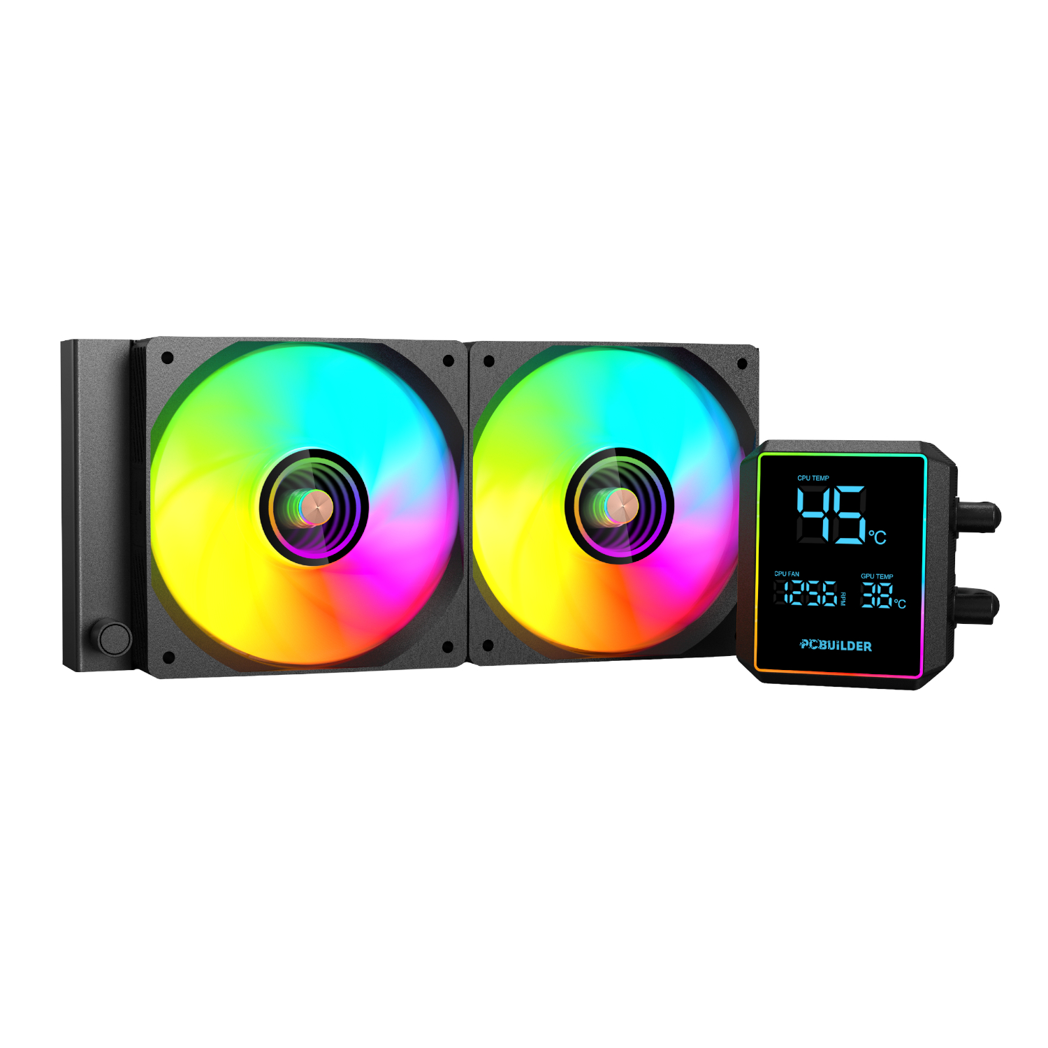 PCB-LC-BLIZZARD-240_PCBuilder-BLIZZARD-FROST-240mm-AIO-ARGB-Liquid-CPU-Cooler-Black_wr_01 PCBuilder BLIZZARD FROST 240mm AIO ARGB Liquid CPU Cooler - Black - Image 1