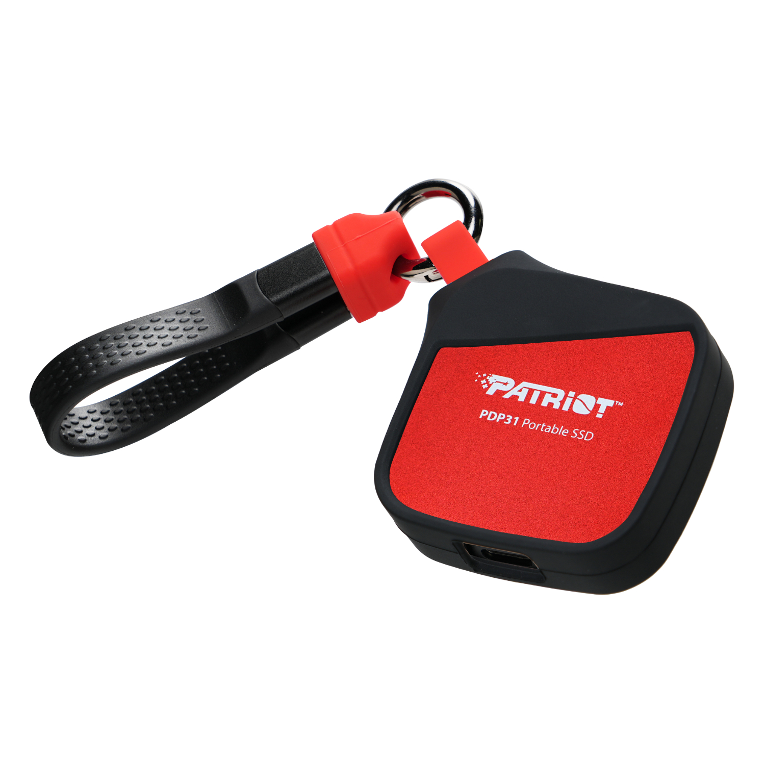PDP311TB23UCK_Patriot-PDP31-1TB-Type-C-Portable-SSD-Red-Black_wr_03 Patriot PDP31 1TB Type-C Portable SSD - Red / Black - Image 1