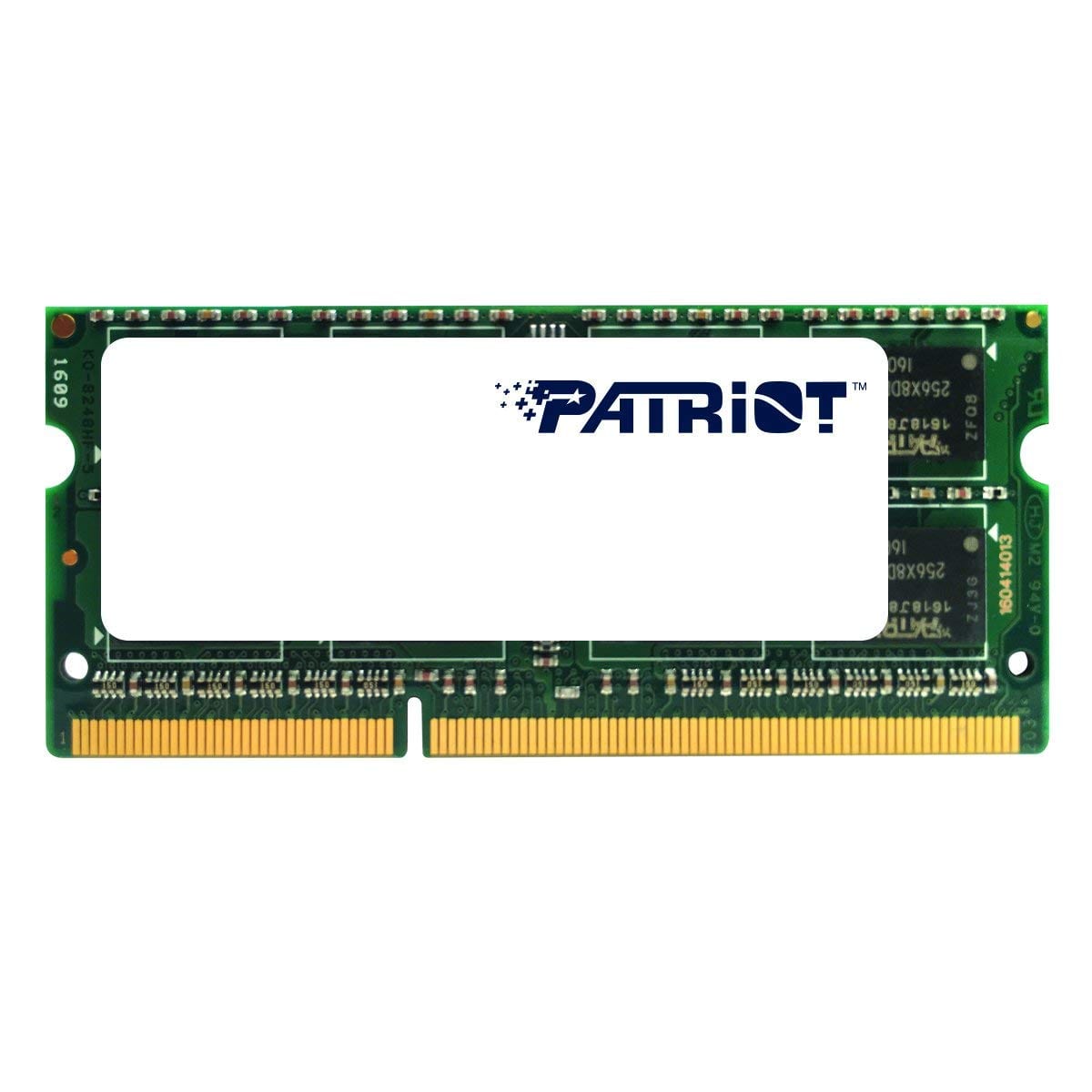 PSD34G1600L2S-01 Patriot Signature Line 4GB 1600MHz DDR3L Dual Rank SODIMM Notebook Memory - Image 1