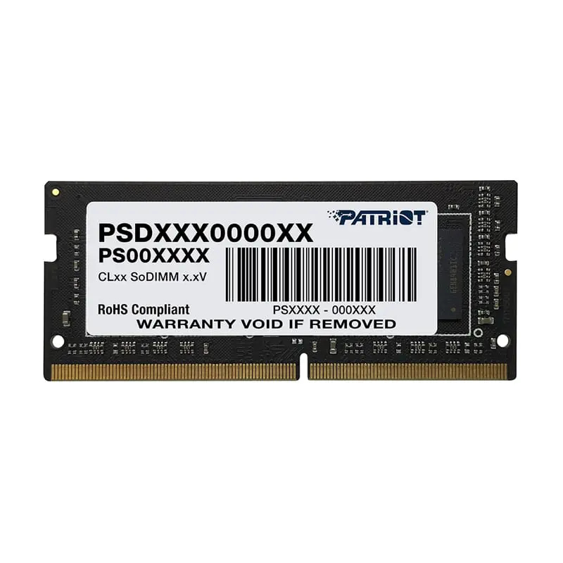 PSD48G320081S_wr_01 Patriot Signature Line 8GB DDR4 3200MHz Single Rank SODIMM Notebook Memory - Image 1