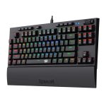Redragon K588 RGB Pro BROADSWORD TKL Mechanical Wired Gaming Keyboard - Black - Image 2