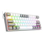 Redragon K617 FIZZ 60% Wired RGB Gaming Keyboard - White/Grey - Image 3