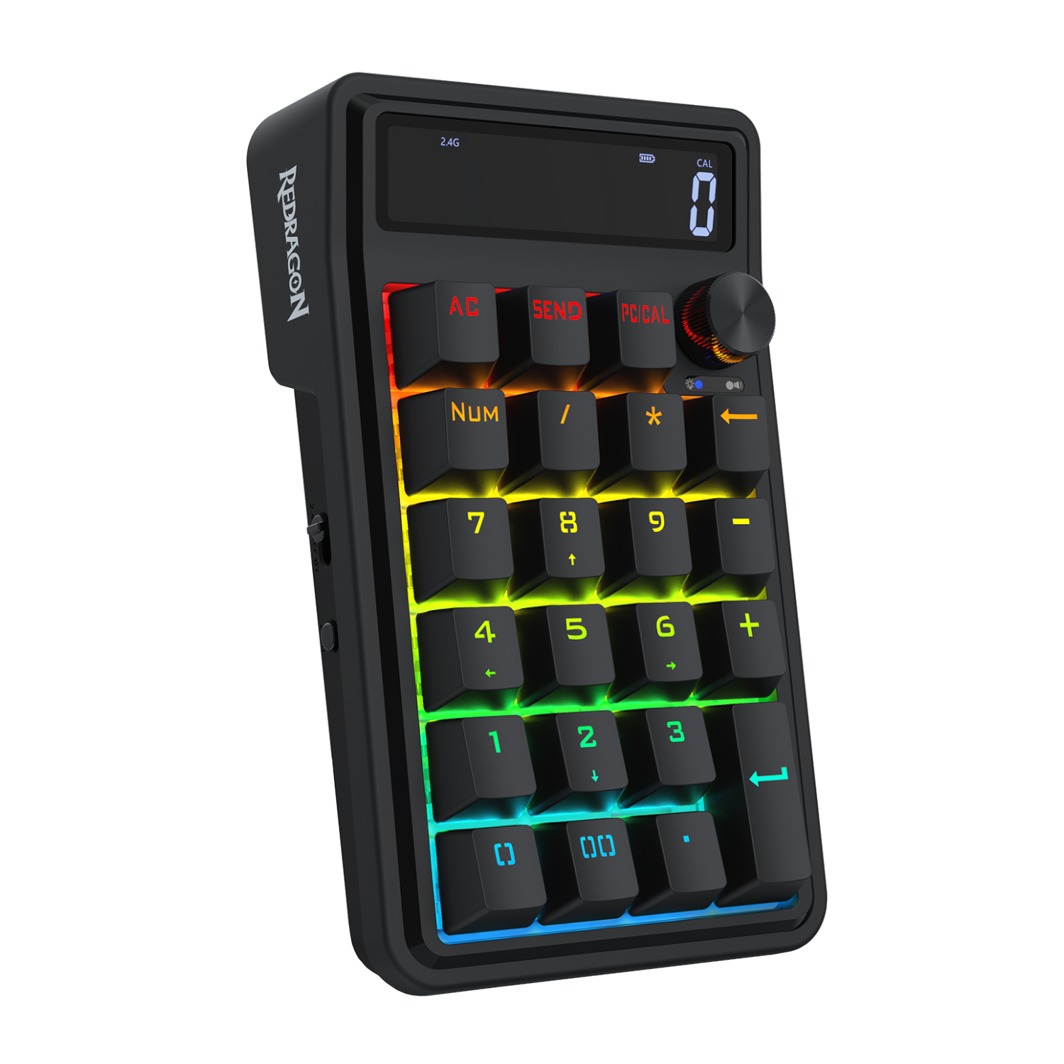 RD-K733-RGB-WL_Redragon-K733-COVE-RGB-Wireless-Mechanical-Numpad-Keyboard_wr_01a Redragon K733 COVE RGB Wireless Mechanical Numpad - Image 1