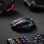 REDRAGON Enlightment 19000DPI RGB Wireless Gaming Mouse - Black - Image 5