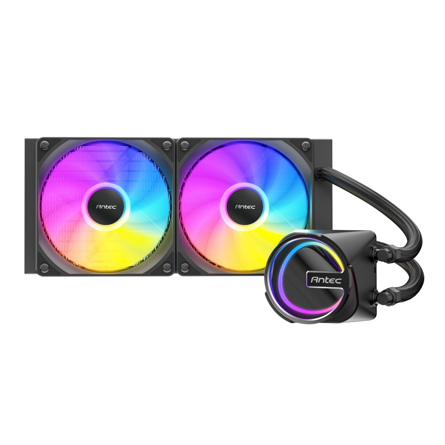 SKELETON-240-ARGB_Antec-Skeleton-240-ARGB-240mm-AIO-Liquid-Cooler-Black_wr_01 Antec Skeleton 240 ARGB CPU Liquid Cooler Black - Image 1