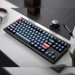 Keychron V3 Max QMK/VIA 80% Wireless Custom Mechanical Keyboard (Red Switch) – Carbon Black - Image 3