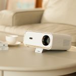 WANBO X5 1080P 1100ANSI Android 9.0 Smart Projector - White - Image 6